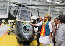 Rajnath Singh launches new Helicopter Production Hangar at HAL