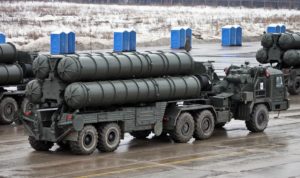 S-400 surface-to-air missile systems