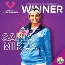 Sania Mirza Becomes 1st Indian to Win Fed Cup Heart Award