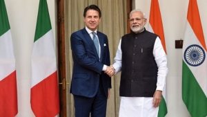 PM Modi and Italian PM