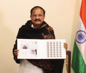 V. Naidu virtually issues postage stamp in former PM IK Gujral’s honour